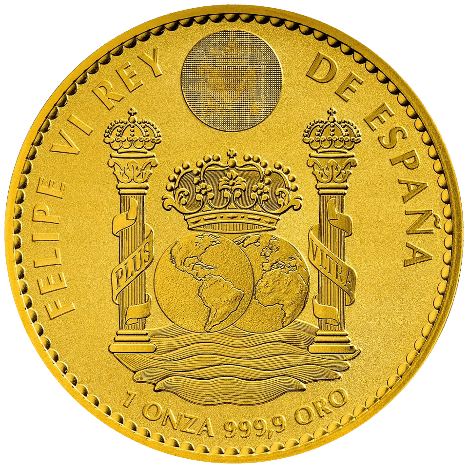 Águila Imperial 2024, 1 onza de oro, reverso