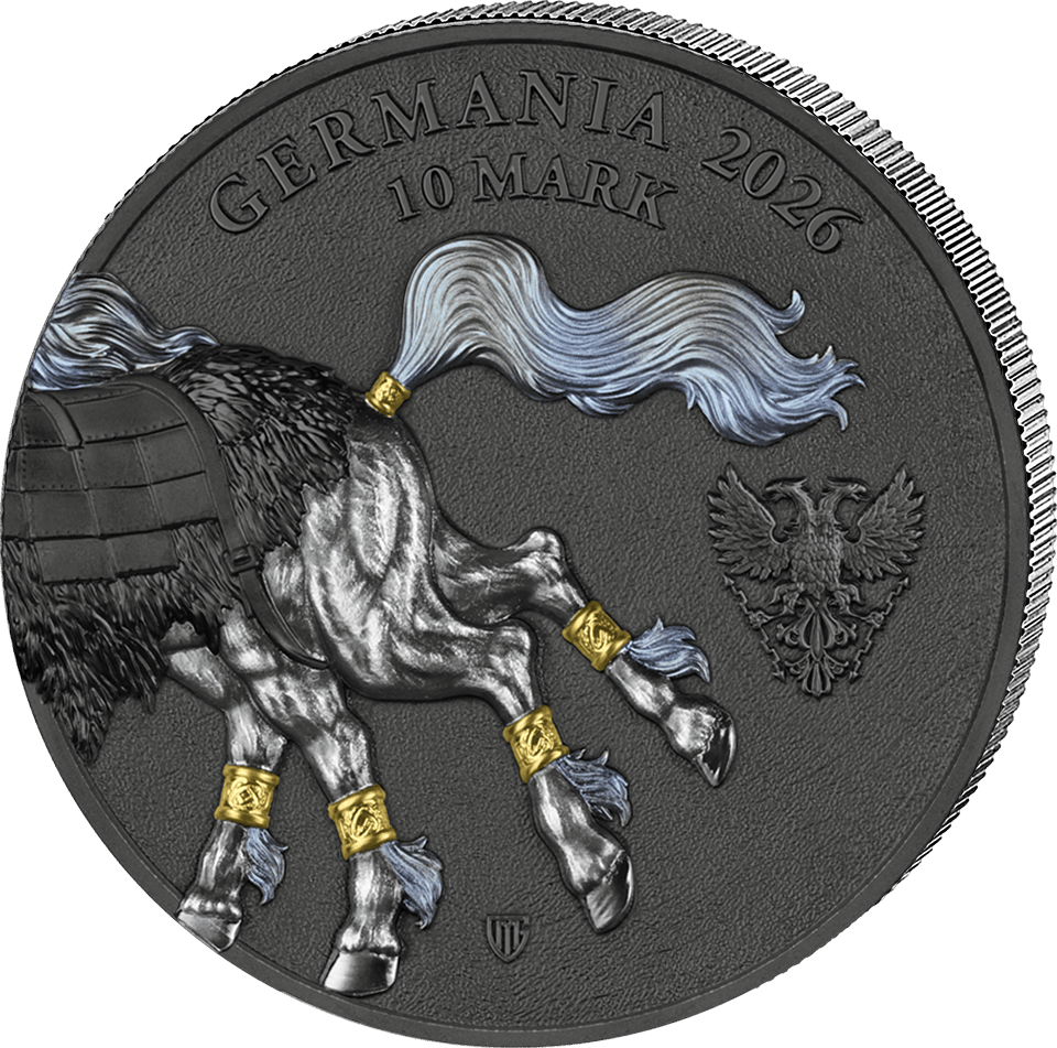 Sleipnir 2026, 2 onzas de plata fina, reverso