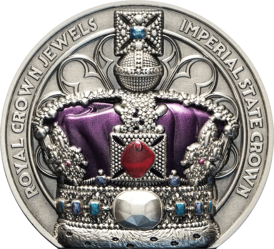Royal Crown Jewels 2026, 2 Unzen Silber, Bildseite