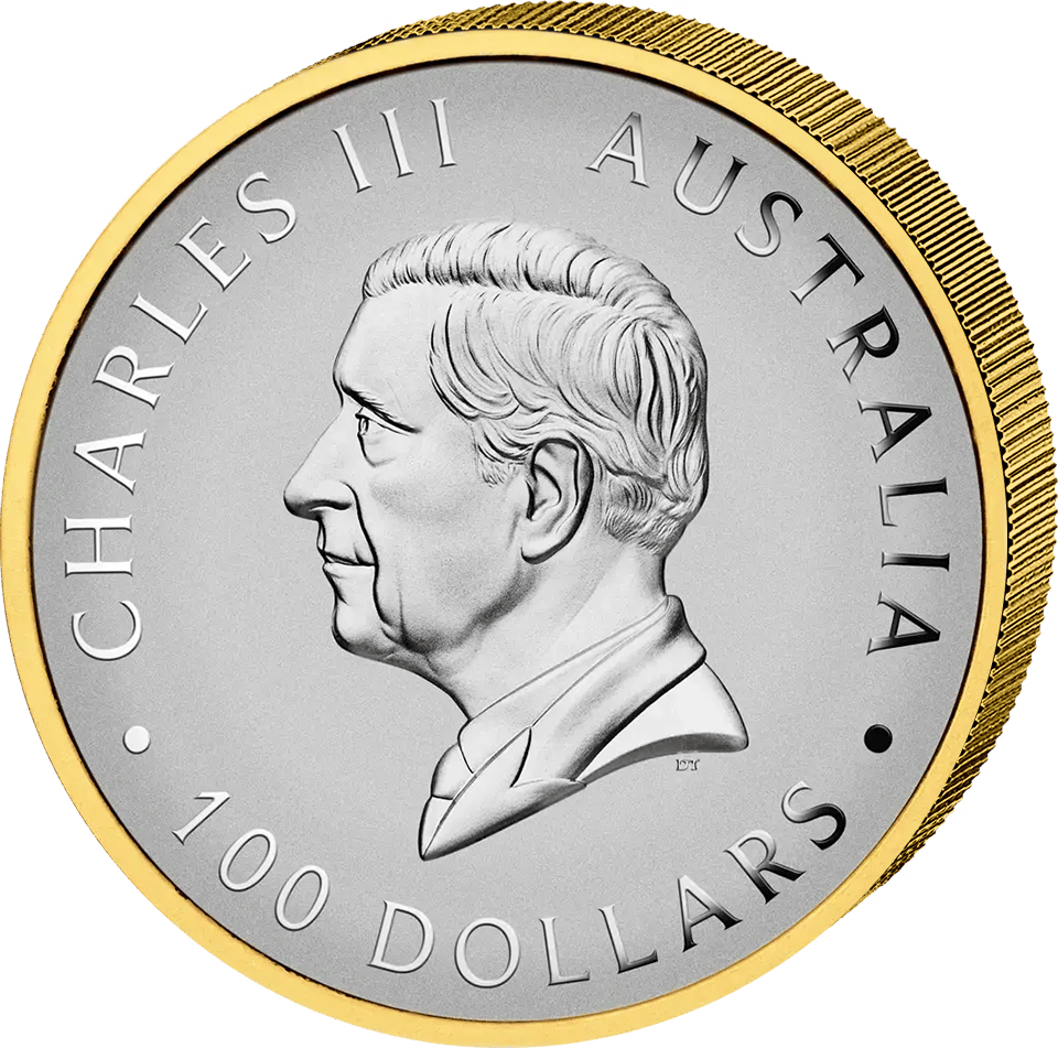 Wedge-Tailed Eagle 2026, 1 ounce of platinum, reverse
