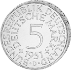 5 DM Silberadler
