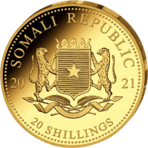 0,5g Gold African Wildlife Leopard 2021 PP (Auflage: 5.000)