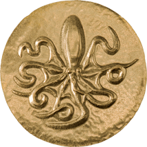 0,5g Gold Oktopus von Syrakus 2022 (Auflage: 15.000)