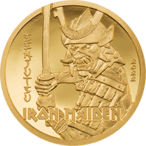 0,5g Gold Iron Maiden - Senjutsu 2022 (Auflage: 15.000 | Polierte Platte)