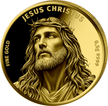 0,5g Gold Jesus Christus 2025 (Auflage: 1.000 | Polierte Platte)