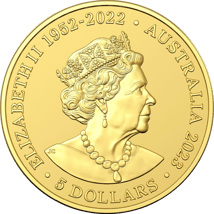 0,5g Gold Mini Emu Mini Money 2023 (Auflage: 5.000)