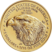 1/10 Unze Gold American Eagle 2024