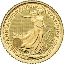 1/10 Unze Gold Britannia 2023 (Charles III.)