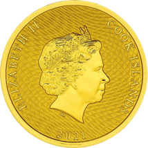 1/10 Unze Gold Cook Islands 2021