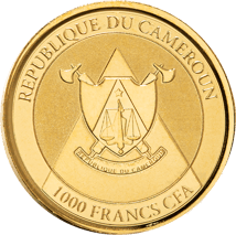 1/10 Unze Gold Kamerun Gepard 2022 (Auflage: 1.000)