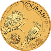 1/10 Unze Gold Kookaburra 2023