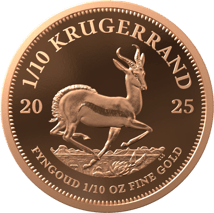 1/10 Unze Gold Krügerrand 2025 PP (Auflage: 1.500 | Polierte Platte)