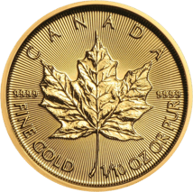 1/10 Unze Gold Maple Leaf 2021