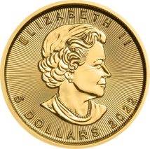 1/10 Unze Gold Maple Leaf 2022