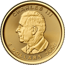 1/10 Unze Gold Maple Leaf 2026 Privy Mark Wolf (Auflage: 5.000)