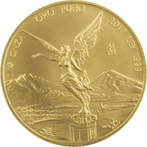 1/10 Unze Gold Mexiko Libertad 2018