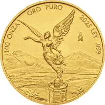 1/10 Unze Gold Mexiko Libertad 2023 (Auflage: 1.750)