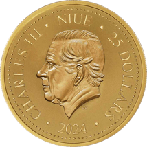 1/10 Unze Gold Niue Phönix 2024 (Auflage: 10.000)