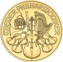 1/10 Unze Gold Philharmoniker 2013