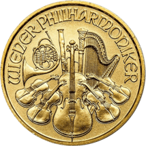 1/10 Unze Gold Philharmoniker 2017