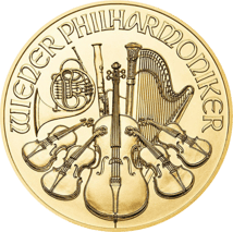 1/10 Unze Gold Philharmoniker 2018