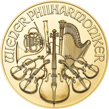 1/10 Unze Gold Philharmoniker 2019