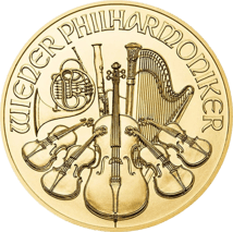 1/10 Unze Gold Wiener Philharmoniker 2023