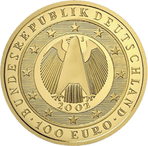 1/2 Unze Gold 100 Euro 2002 Einführung des €