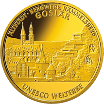 1/2 Unze Gold 100 Euro 2008 Goslar