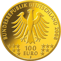 1/2 Unze Gold 100 Euro 2008 Goslar
