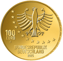 1/2 Unze Gold 100 Euro Aus dem Leben eines Taugenichts 2025 (Diverser Buchstabe | Auflage: 66.000)
