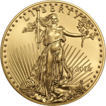 1/2 Unze Gold American Eagle 2016