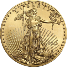 1/2 Unze Gold American Eagle 2021