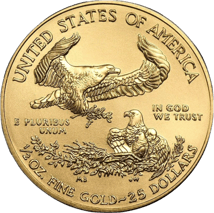 1/2 Unze Gold American Eagle (diverse Jahrgänge)
