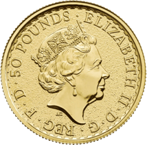 1/2 Unze Gold Britannia 2017