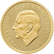 1/2 Unze Gold Britannia 2026