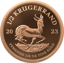 1/2 Unze Gold Krügerrand 2023 PP (Auflage: 1.000 | Polierte Platte)