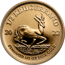 1/2 Unze Gold Krügerrand 2022