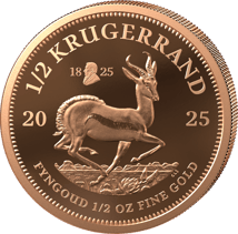 1/2 Unze Gold Krügerrand 200 Jahre Paul Kruger Privy Mark 2025 (Auflage: 200 | Polierte Platte)