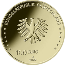 1/2 Unze Goldeuro Säulen der Demokratie - Freiheit (Auflage 175.000 | Buchstabe J)