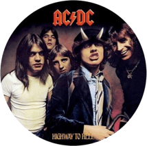 1/2 Unze Silber AC/DC Higway to Hell 2019 PP Schallplatte (Auflage:5.000)