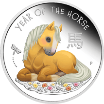 1/2 Unze Silber Lunar III Baby Horse 2026 (Auflage: 7.500 | Polierte Platte)