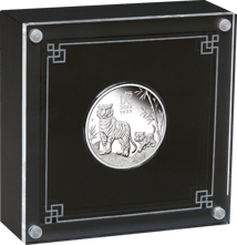 1/2 Unze Silber Lunar III Tiger 2022 PP (Auflage: 4.000 | Polierte Platte)