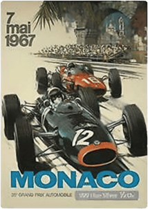 1/2 Unze Silber Monaco Grand Prix 2015 (Auflage: 1.000 | coloriert)