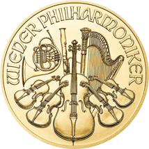 1/2 Unze Wiener Philharmoniker Gold 2019