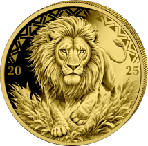 1/200 Unze Gold Big Five Löwe 2025 (Auflage: 5.000 | Polierte Platte)