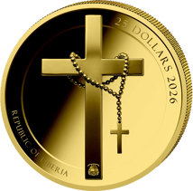 1/200 Unze Gold Maria Mutter Gottes 2026 (Auflage: 5.000 | Polierte Platte)