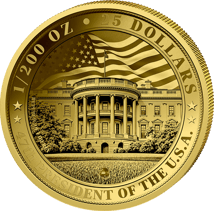 1/200 Unze Gold Donald Trump 2026 (Auflage: 5.000 | Polierte Platte)