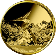 1/200 Unze Gold Pteranodon 2025 (Auflage: 5.000 | Polierte Platte)