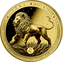 1/200 Unze Gold Sternzeichen Löwe 2026 (Auflage: 5.000 | Polierte Platte)